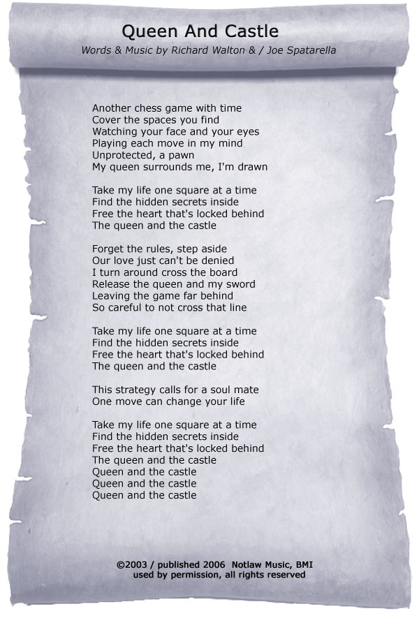 Queen And Castle Lyrics